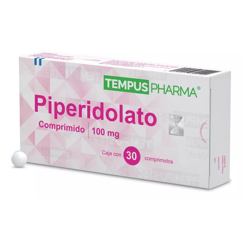 Tempus Pharma Piperidolato 100mg C/30 Comprimid... image number null