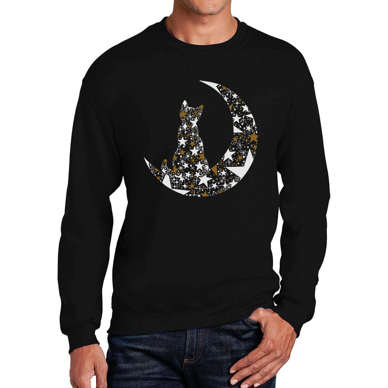 Sudadera De Cuello Redondo Word Art Para Hombre... image number null
