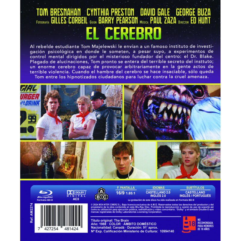 El Cerebro [blu-ray] (1988) The Brain image number null