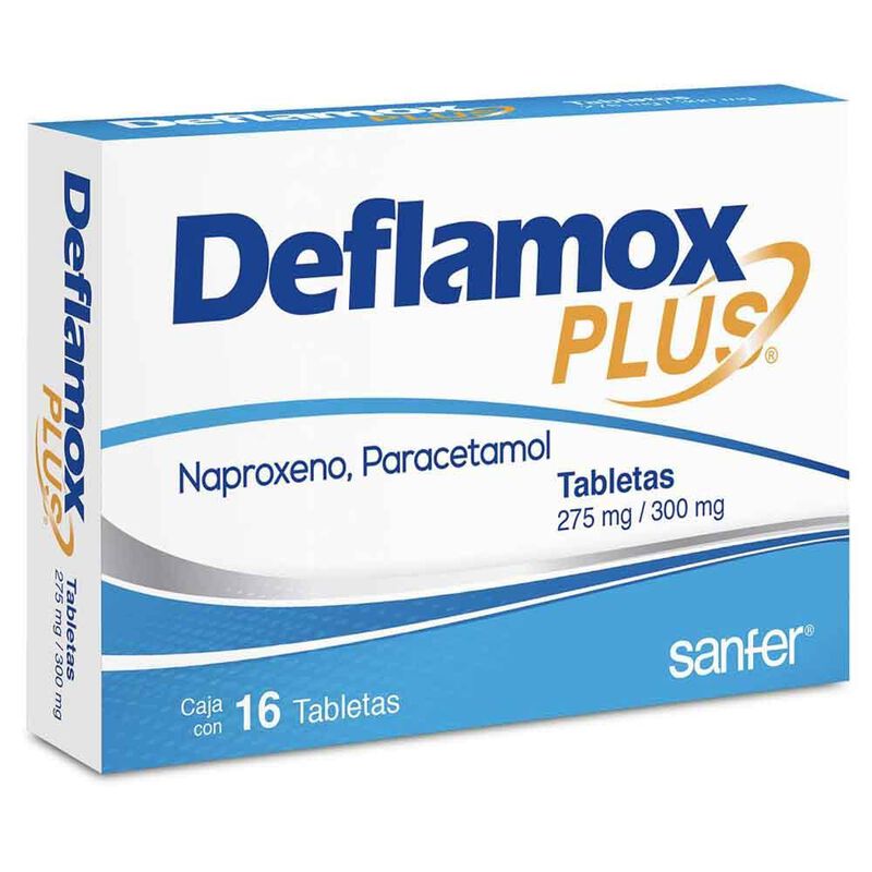 Deflamox Plus 16 Tableta Caja image number null