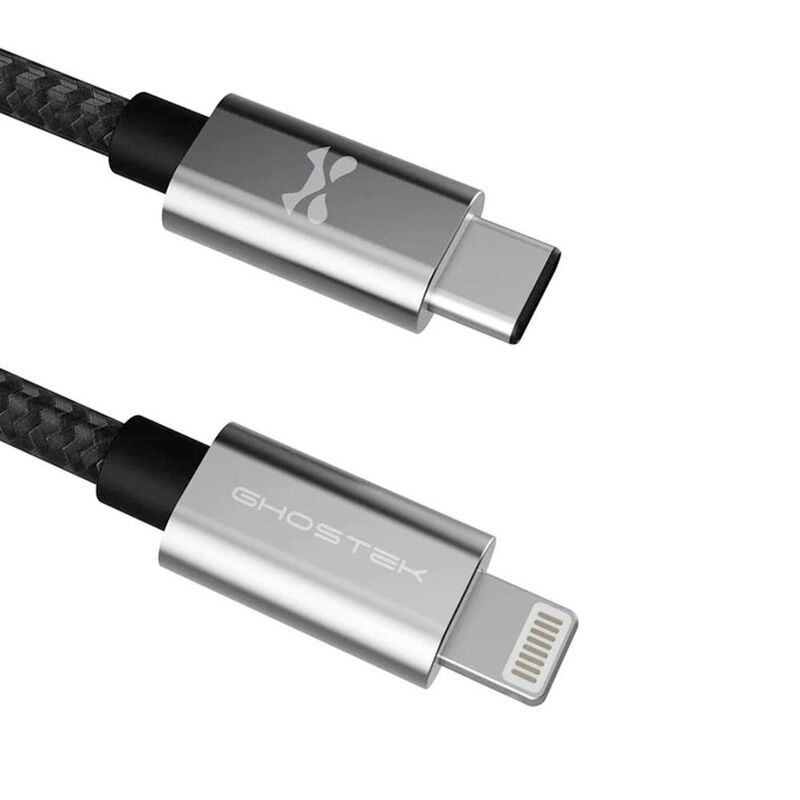 Cable Datos GHOSTEK USB-C a Lightning 1m certif... image number null