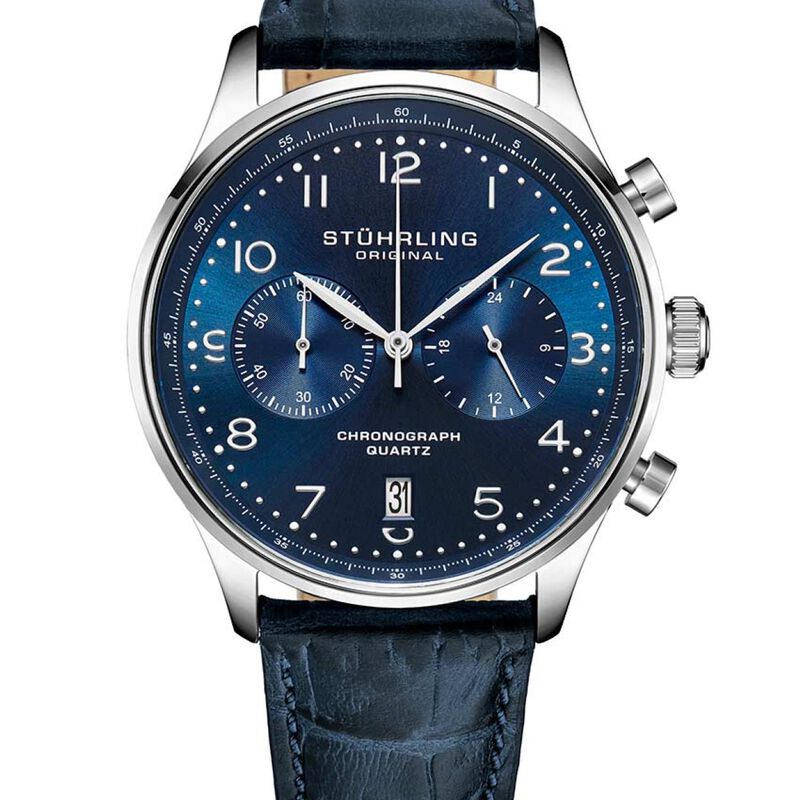 Reloj Stuhrling para hombre 4012.3 cronógrafo42... image number null