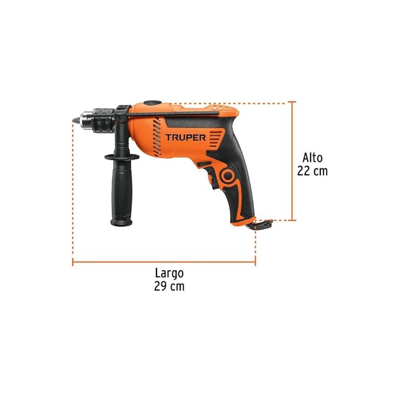 Taladro / Rotomartillo 1/2" Truper Pro Roto-1/2... image number null