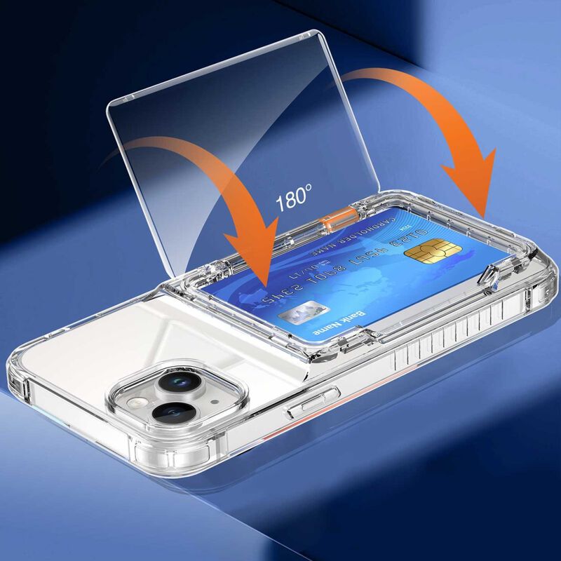 Funda Tekku Tpu Tarjetero Para Iphone 15 Plus T... image number null