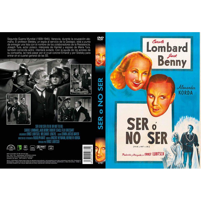 Ser O No Ser (1942) [dvd] image number null