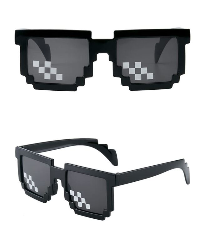 Gafas De Sol Alvogimor Thug Life Pixel Mosaic D... image number null