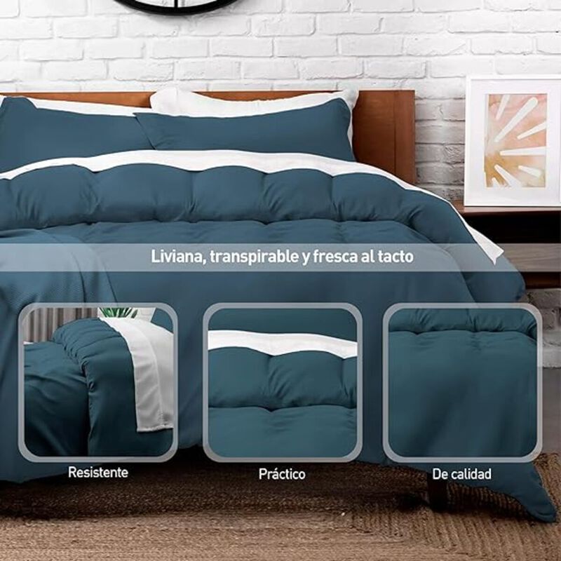Juego de Funda Duvet para Edredon Matrimonial  ... image number null