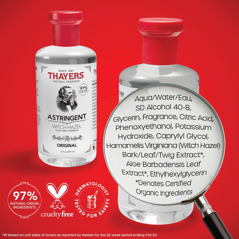 Hamamelis Astringente Original De Thayers Con A... image number null