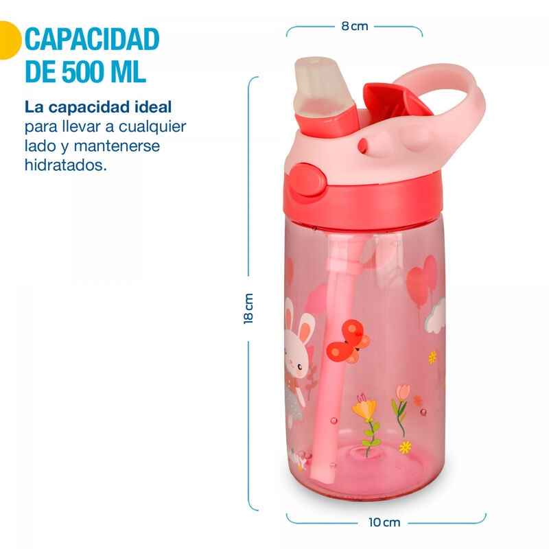 Set de 2 termos para niños Rosa image number null