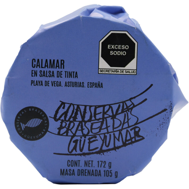 Calamares en su Tinta Gueyumar 172 grs image number null