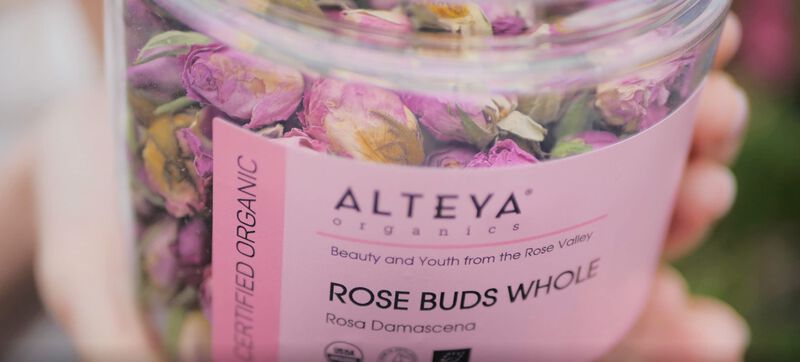 T&eacute; De Botones De Rosa Alteya Organics, Certific... image number null