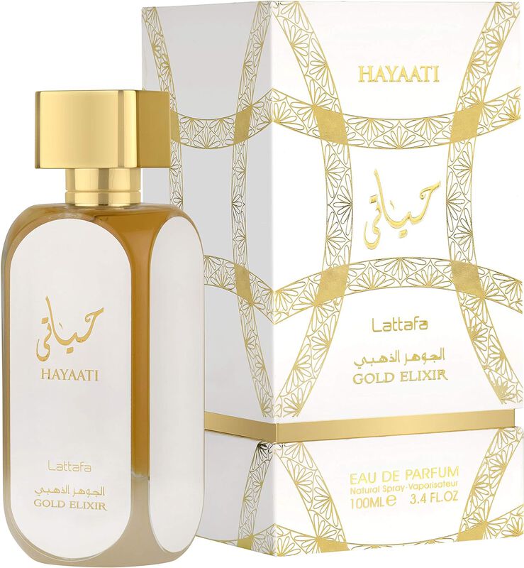 Perfume Hayaati Gold Elixir Lattafa 100Ml image number null