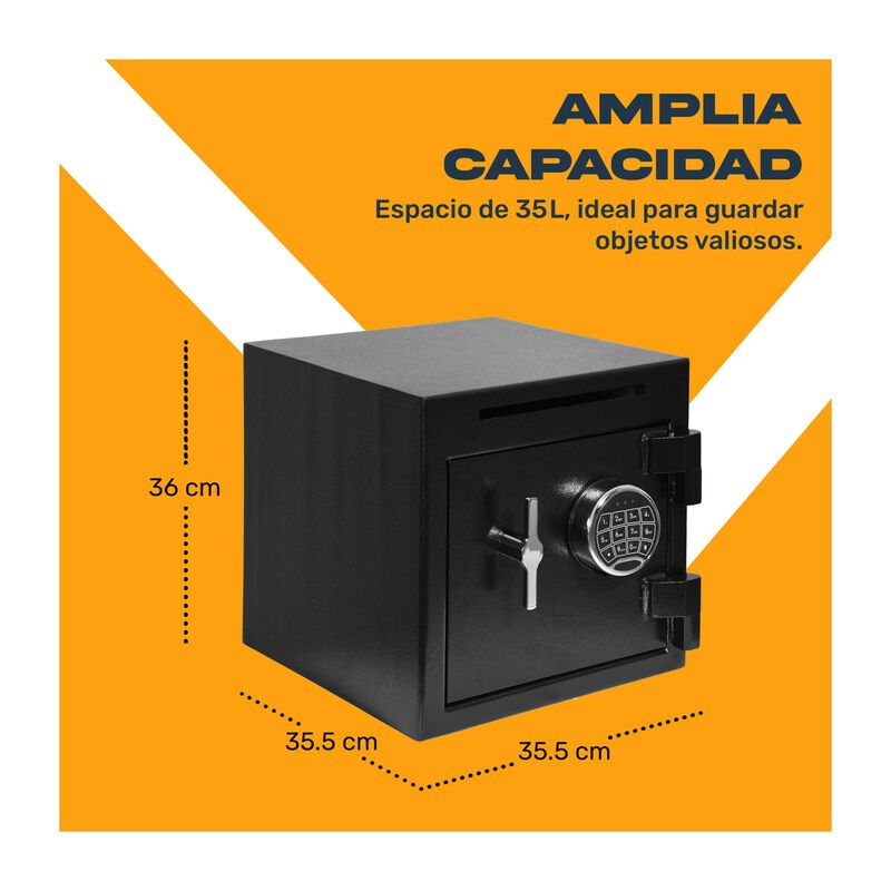 Caja Fuerte Seguridad Electrónica Cerradura Dig... image number null