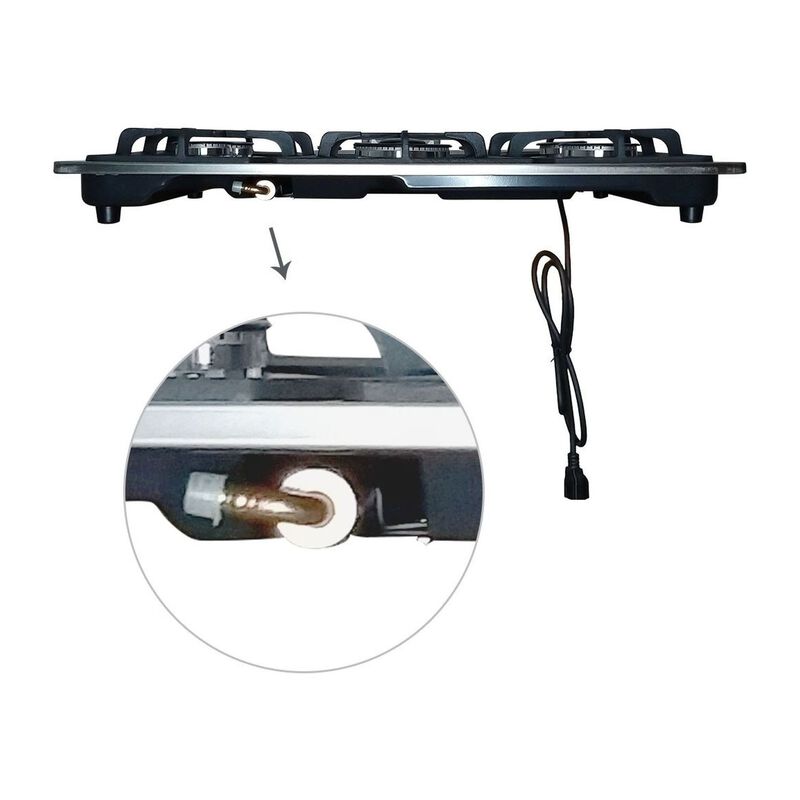 Parrilla Estufa Gas Lp Natural 5 Quemadores Ace... image number null