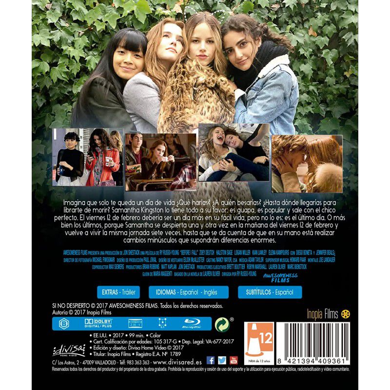 Si No Despierto [blu-ray] image number null