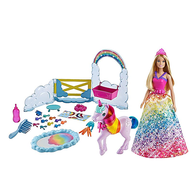 Barbie Dreamtopia Unicornio Arcoiris image number null