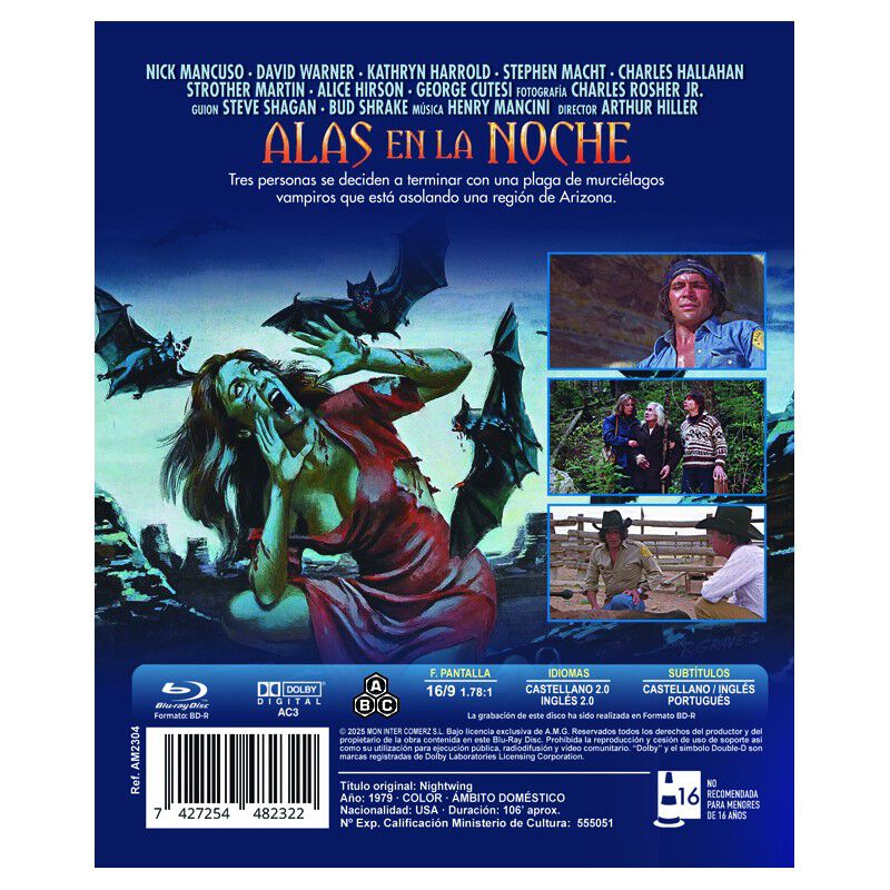Alas En La Noche [blu-ray] (1979) Nightwing image number null