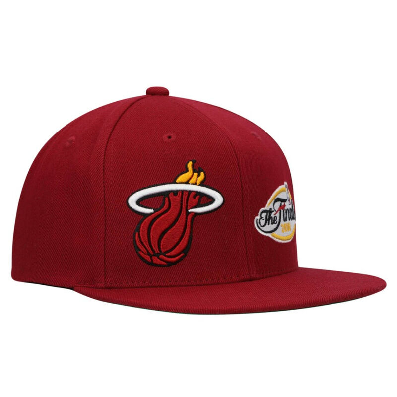 Snapabck Mitchell&ness Miami Heat The Finals 20... image number null