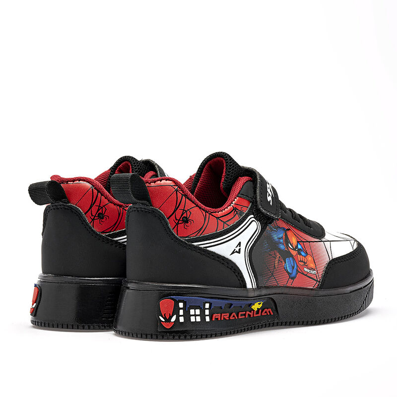 Space Boys tenis para ni&ntilde;o  negro rojo blanco c... image number null