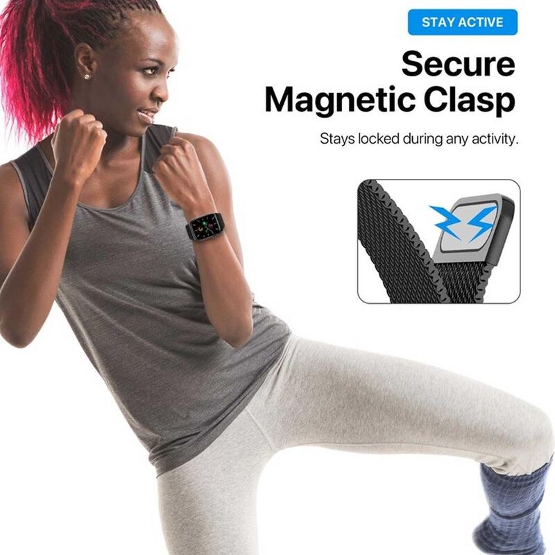 Correa ECHELON acero para Apple Watch 9 de 45mm... image number null