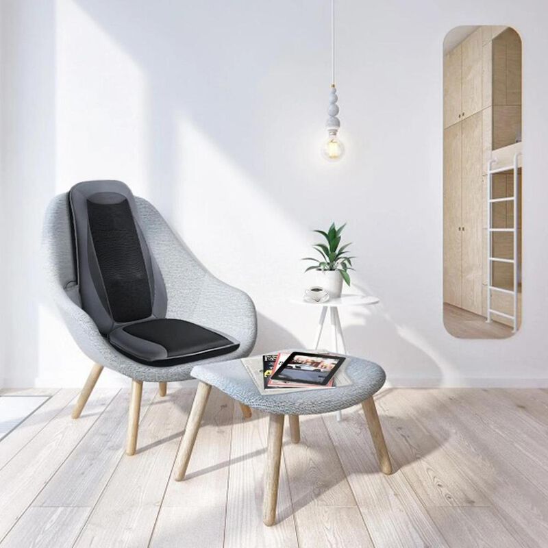 Masajeador De Espalda Shiatsu Con Vibraci&oacute;n Y C... image number null