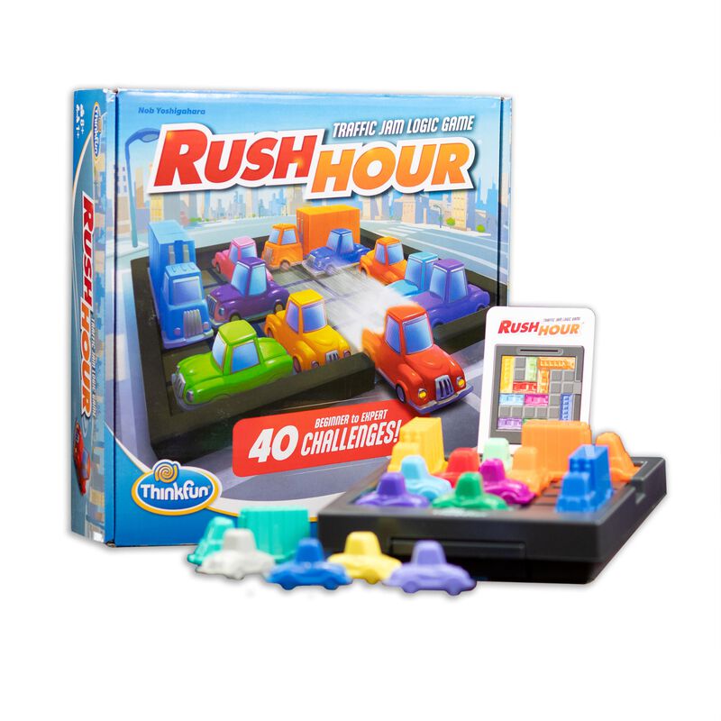 Juego De L&oacute;gica Thinkfun Rush Hour Traffic Jam ... image number null