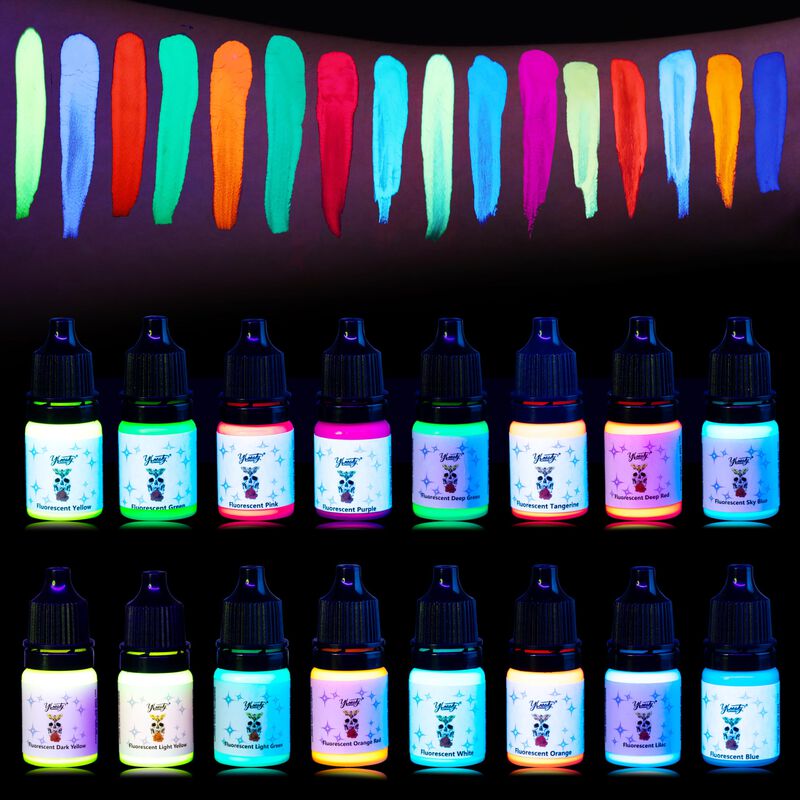 Juego De Tintas Para Tatuajes Ybeauty, 16 Color... image number null