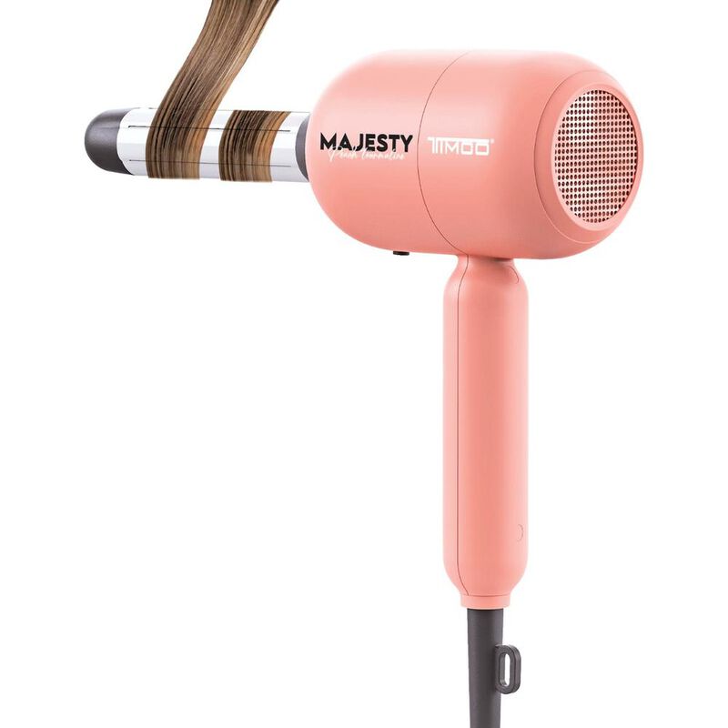 Secadora Rizador Cabello Majesty Dos Barriles 2... image number null