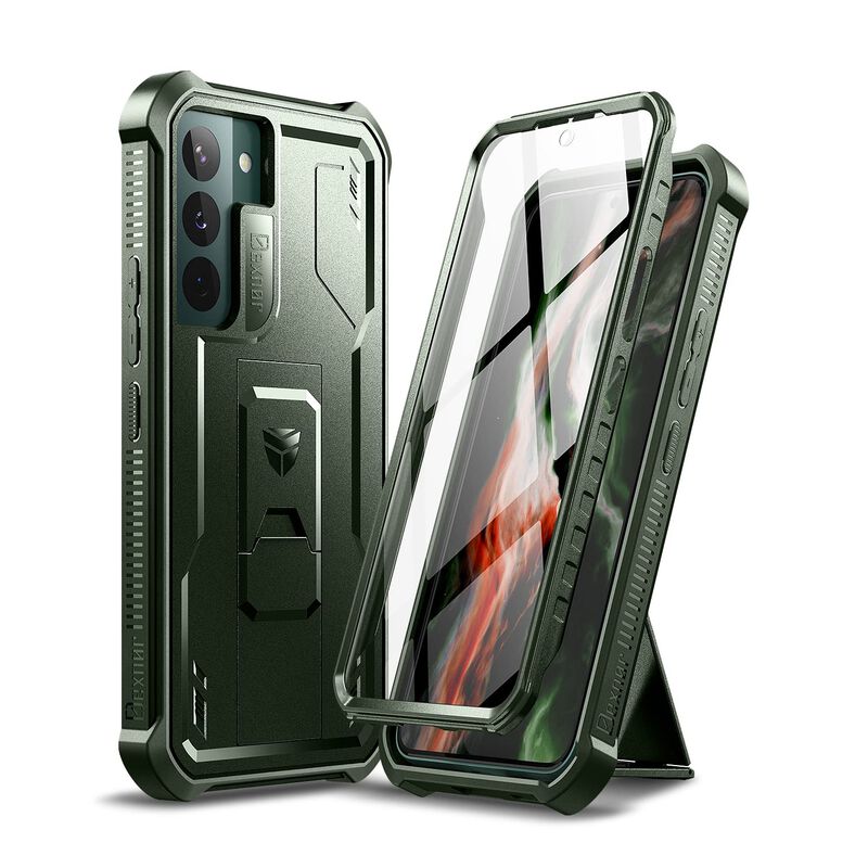 Funda Dexnor para Galaxy S22 con Soporte - Verd... image number null