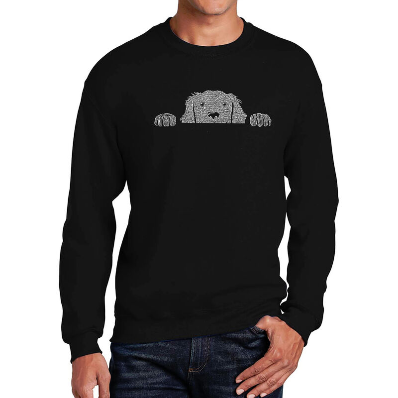Sudadera De Cuello Redondo Word Art Para Hombre... image number null