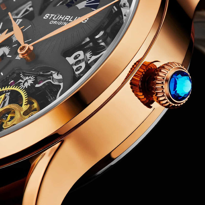 Reloj Stuhrling para hombre automático 3921.4 s... image number null