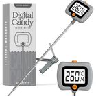 Term&oacute;metro Digital Candy Craft911 Con Clip Para Ollas Y Pantalla Lcd, Color Gris