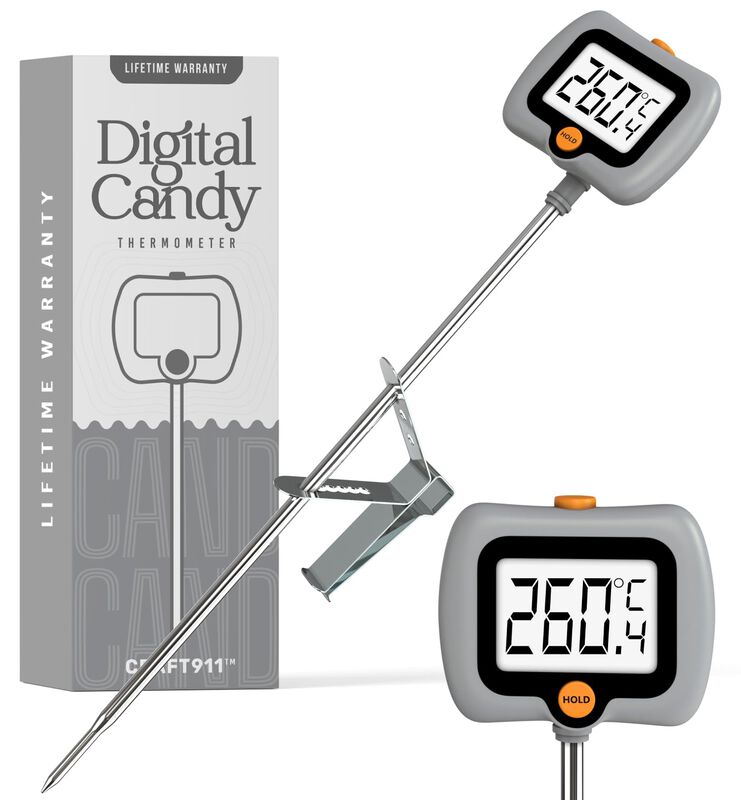 Term&oacute;metro Digital Candy Craft911 Con Clip Para... image number null