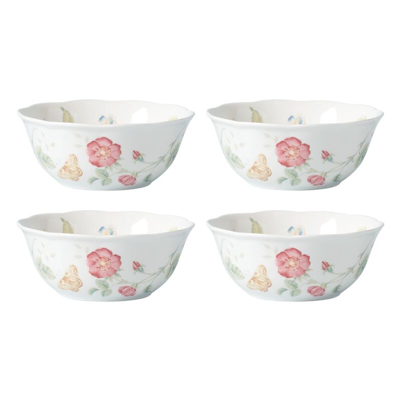 Juego De 4 Tazones De Porcelana Lenox Butterfly... image number null