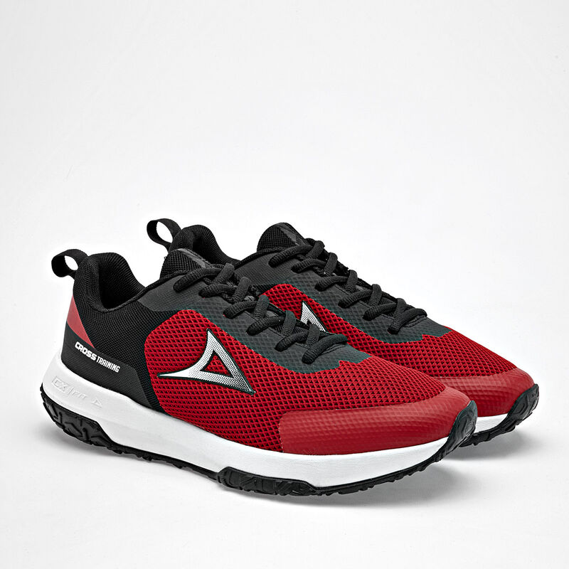 Pirma Tenis deportivo para hombre. Rojo negro image number null