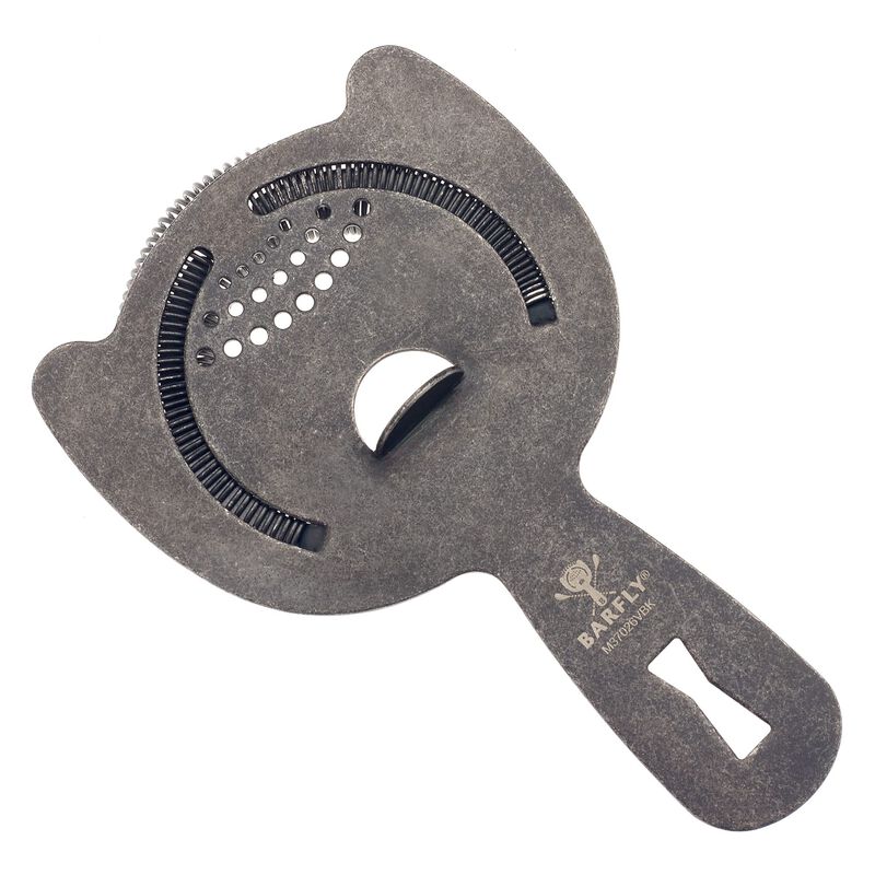 Colador de Barra Barfly 15 cm Negro Vintage image number null