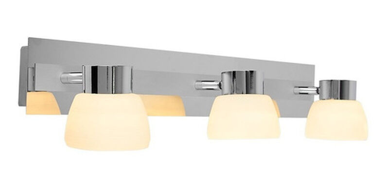 Lampara  Sobreponer Muro Cromado 15w Luz Suave ... image number null