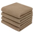 Juego de 4 Toallas Homaxy Algod&oacute;n 33x71 cm Arena