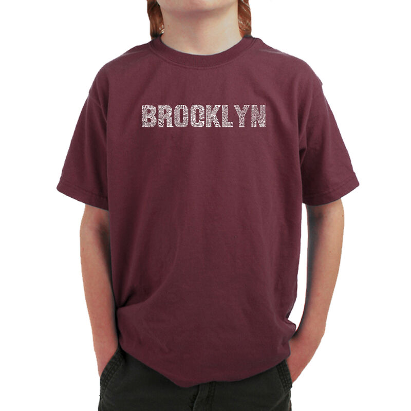 Camiseta Word Art Para Ni&ntilde;o - Barrios de Brookl... image number null