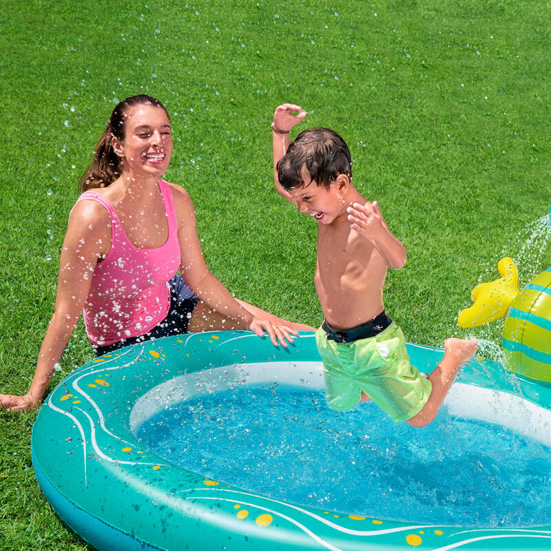 Alberca Inflable Decorada Caballito de Mar 1 Mo... image number null