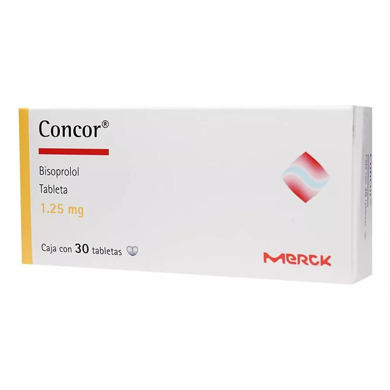 Concor Grageas 1,25 Mg, 30 Grageas image number null