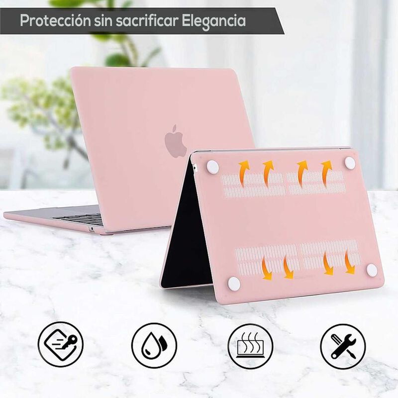 Funda TECHPROTECTUS para MacBook Air 15 Rosa M2... image number null