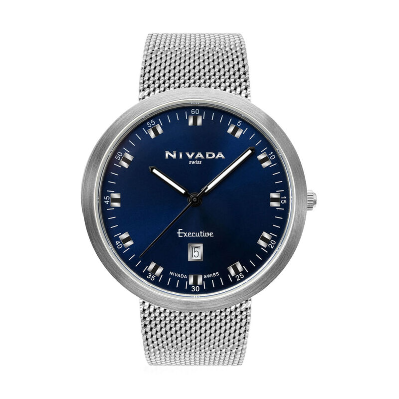 Reloj Nivada Executive Cab. Ac/Ac Carat Azul In... image number null