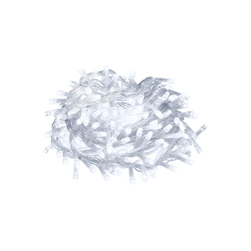 Serie de luces Navide&ntilde;a blanca 300 LED 8 funcio... image number null