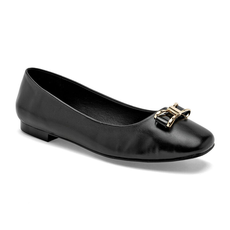 Tristanni Shoes Balerina Negro Para Mujer 14867... image number null