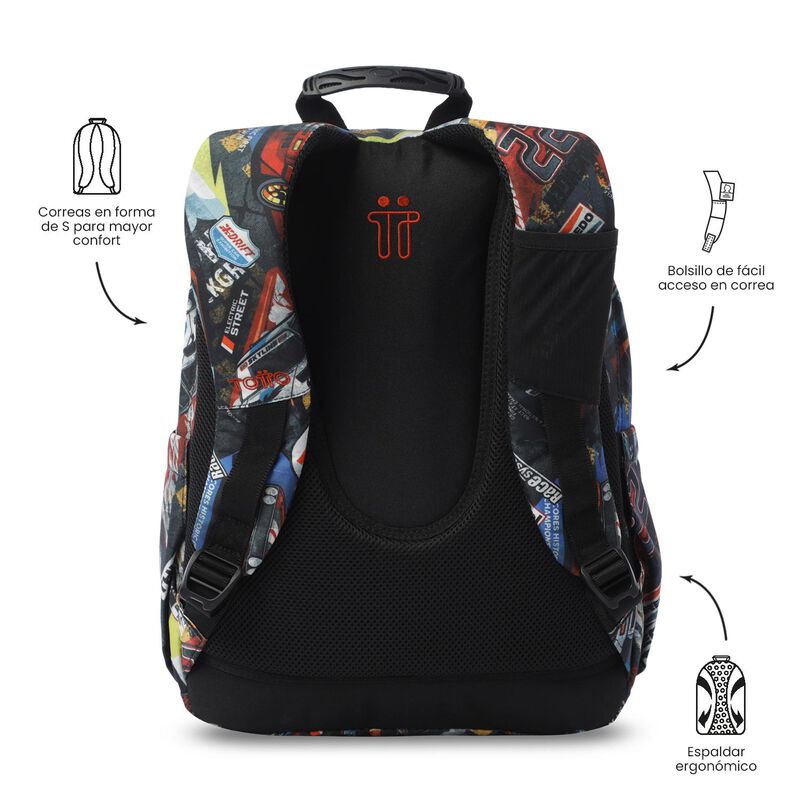 Kit Escolar Mochila Mediana, Lonchera Y Lapicer... image number null