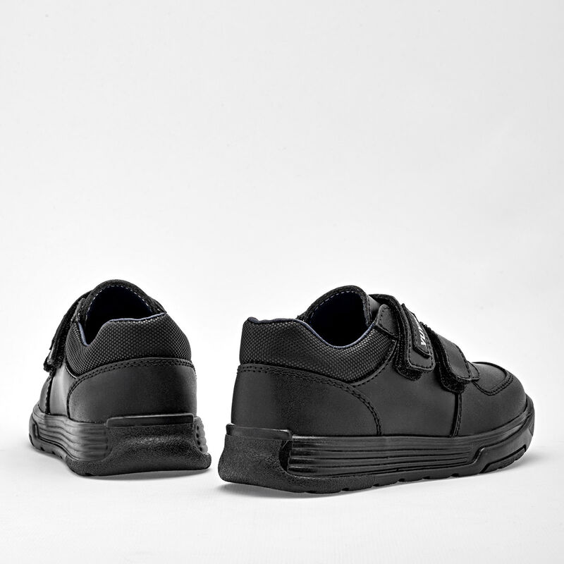 Yuyin Zapato Escolar Para Preescolar Ni&ntilde;o Negro... image number null