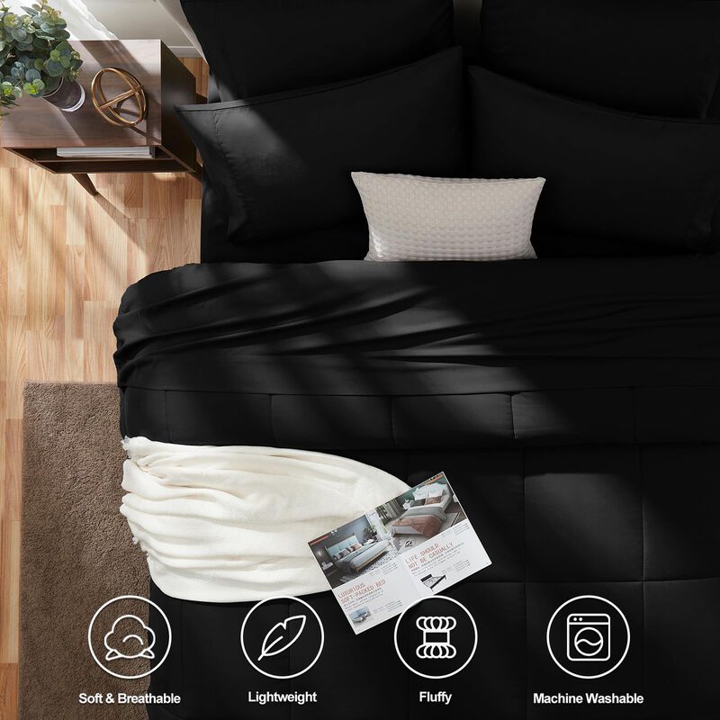 Juego De Edred&oacute;n Cozylux Para Cama Individual N... image number null