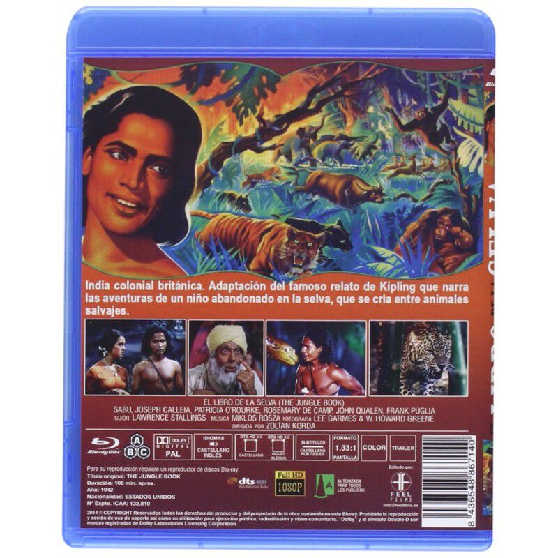 El Libro De La Selva 1942 (blu-ray) image number null