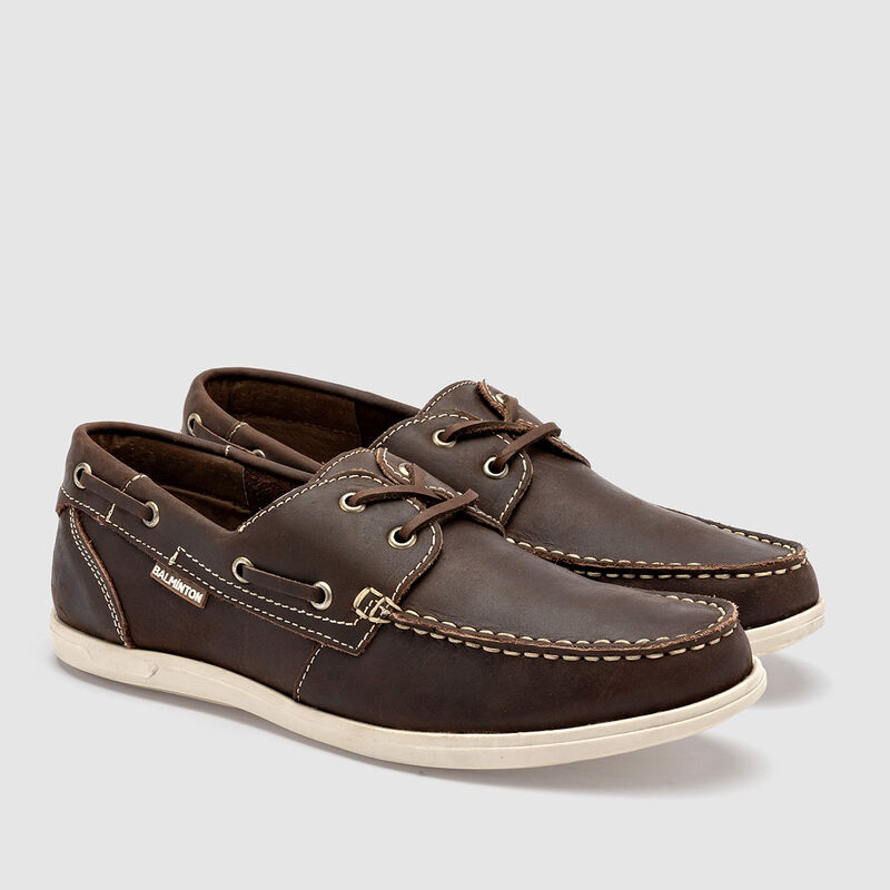 Balminton club mocas&iacute;n para hombre caf&eacute; cod 140... image number null